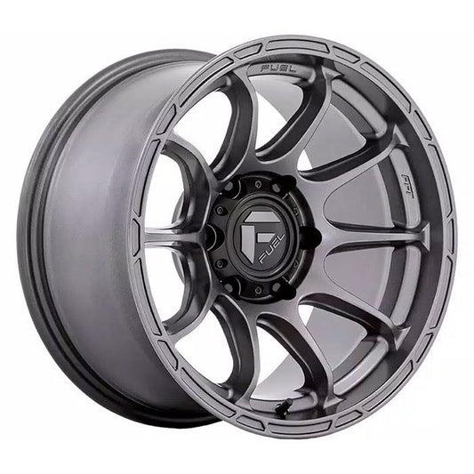 Rin 17x9 6x139/135 Variant Gris Mate Offset -12 FUEL