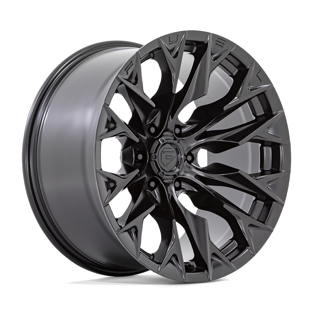 Rin 20x9 6x139/135 Flame6 Matte Black Offset +1 FUEL