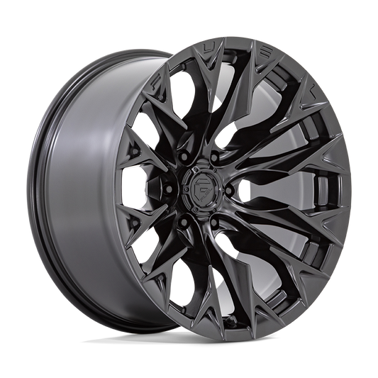 Rin 20x9 6x139/135 Flame6 Matte Black Offset +1 FUEL