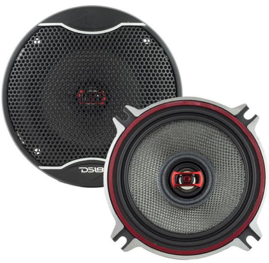 Cornetas 4" DS18 2 vías 3-ohm 60 watts RMS (par)