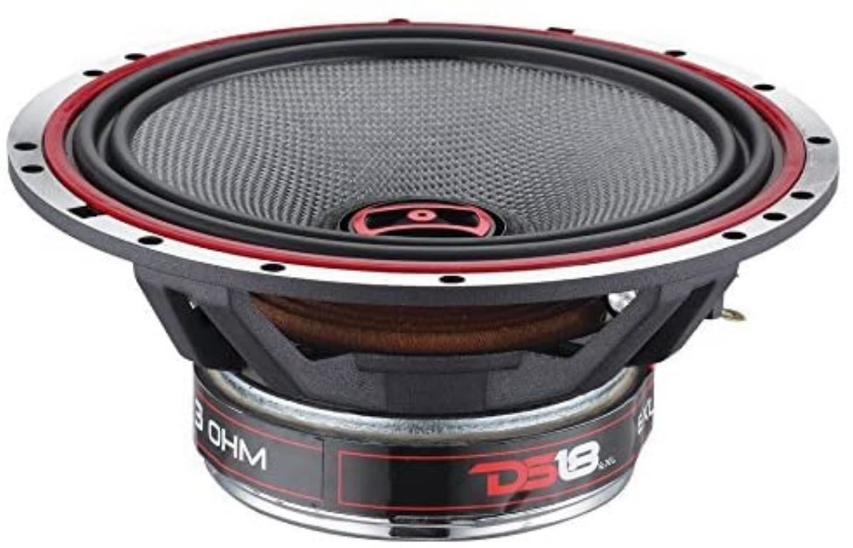 Cornetas 6.5" DS18 2 vías 3-ohm 120 watts RMS (par)