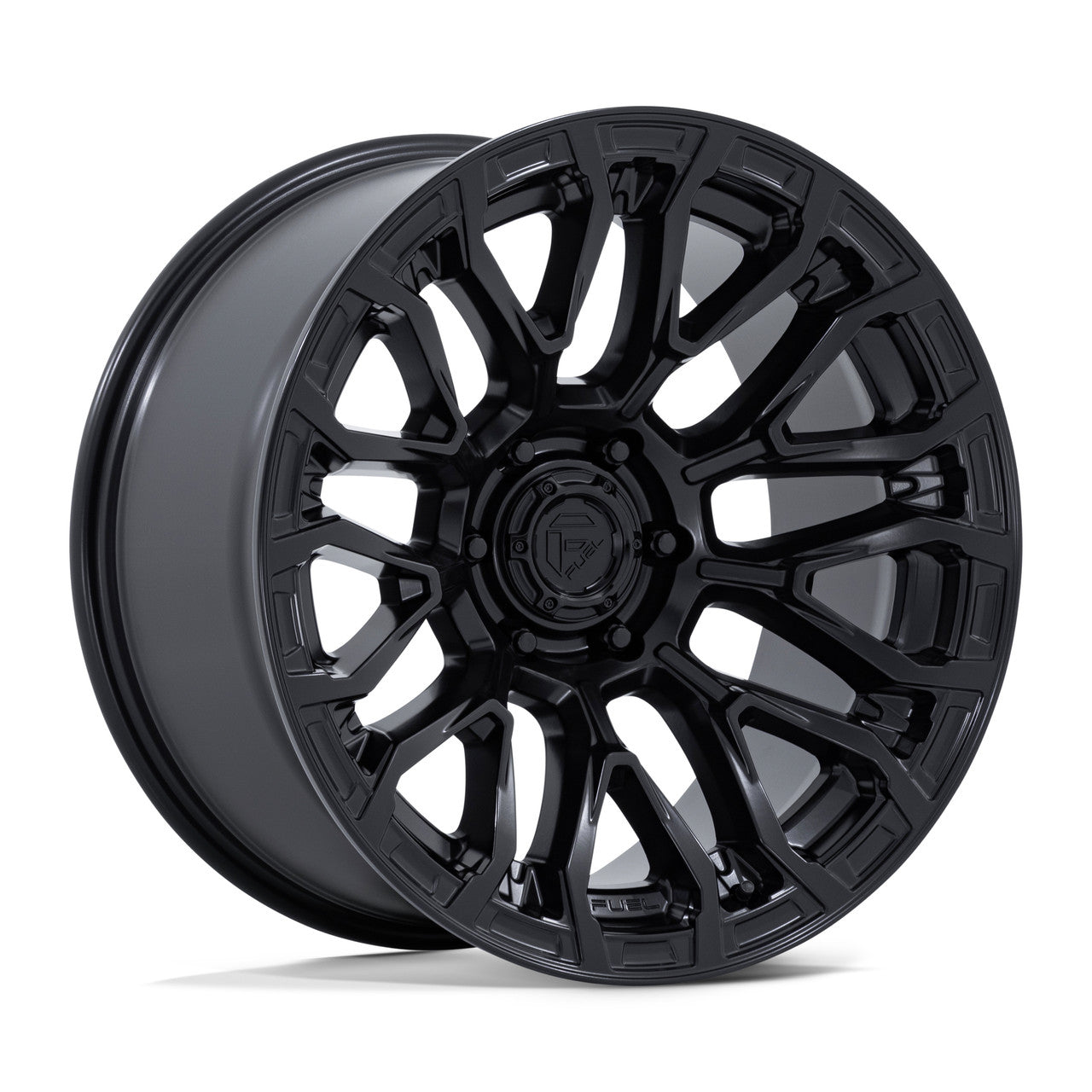Rin 20x9 6x139 Chisel Negro Mate offset +20 FUEL (LC300)