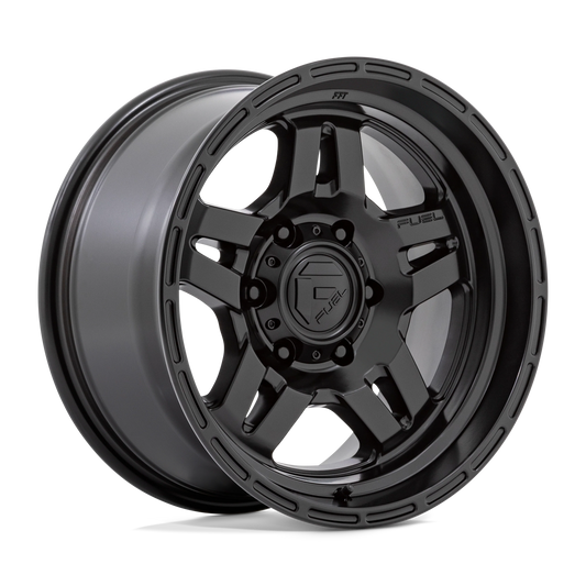 Rin 18x9 5x127 Oxide Matte Black Offset +1 FUEL