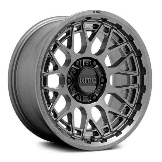 Rin 20x9 6x139 Technic KM722 Gray Offset 0 KMC Wheels