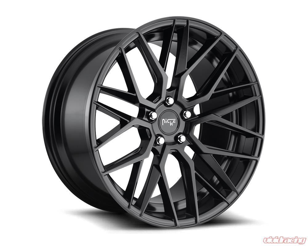 Rin 19x9.5 5x114.3 Niche M190 Gamma Negro Offset +35 (Mustang, 350Z, 370Z)