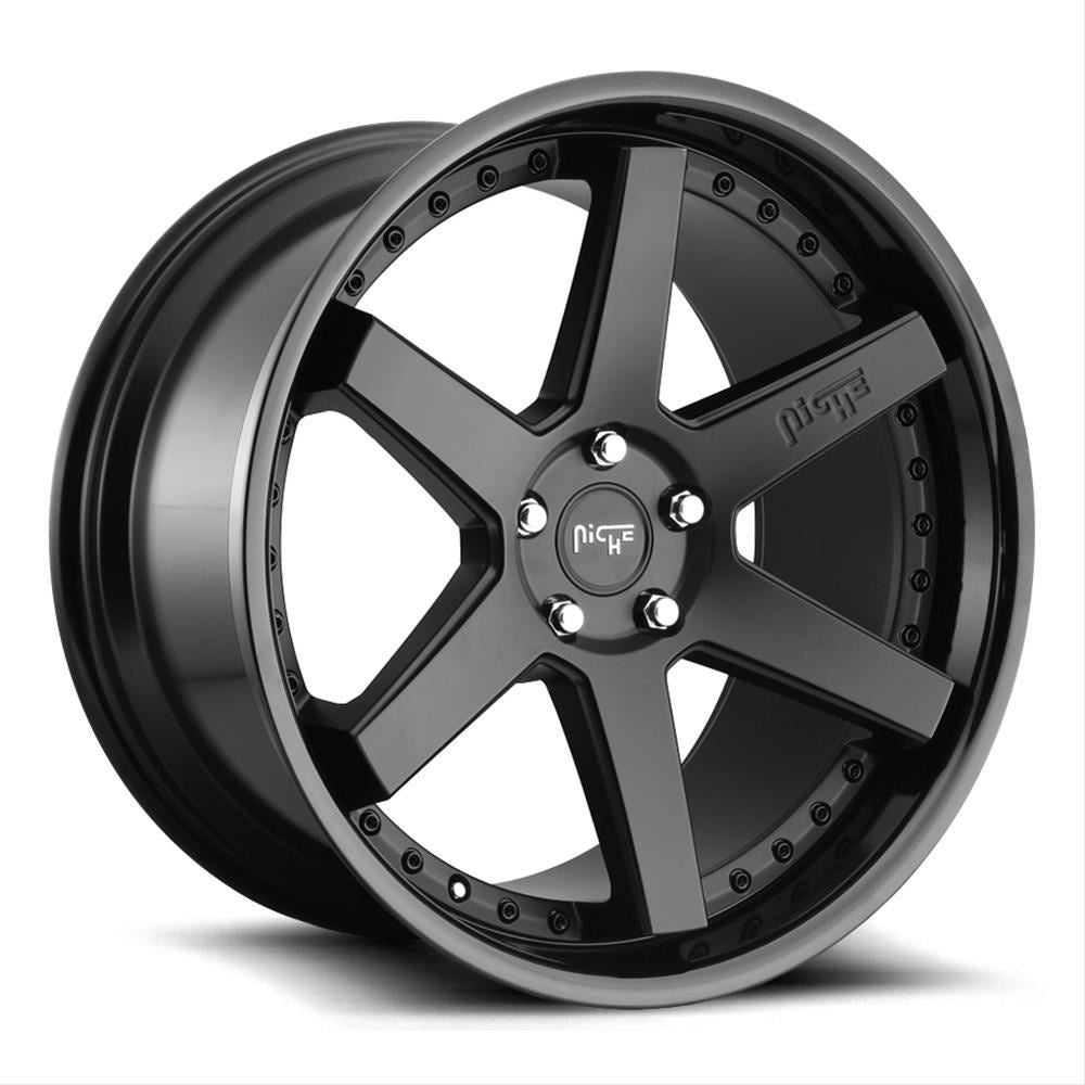 Rin 19x10 5x114.3 Niche M192 Altair Negro Offset +40 (Mustang, 350Z, 370Z)