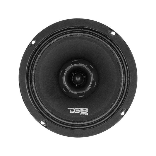 Cornetas 6" DS18 Midrange 2 vías con bullet tweeter 225 watts RMS 4ohm