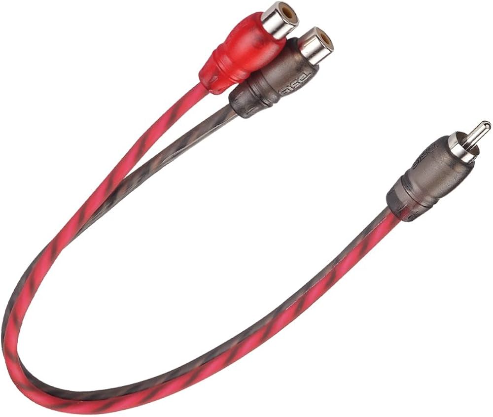 RCA conector (1 macho a 2 hembras) Ultra Flex DS18