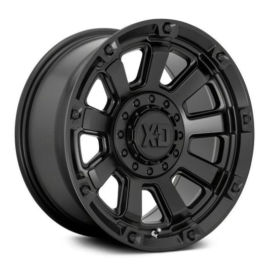 Rin 17x9 6x139 Gauntlet XD852 Satin Black w/ gray Tint Offset 0 XD Series