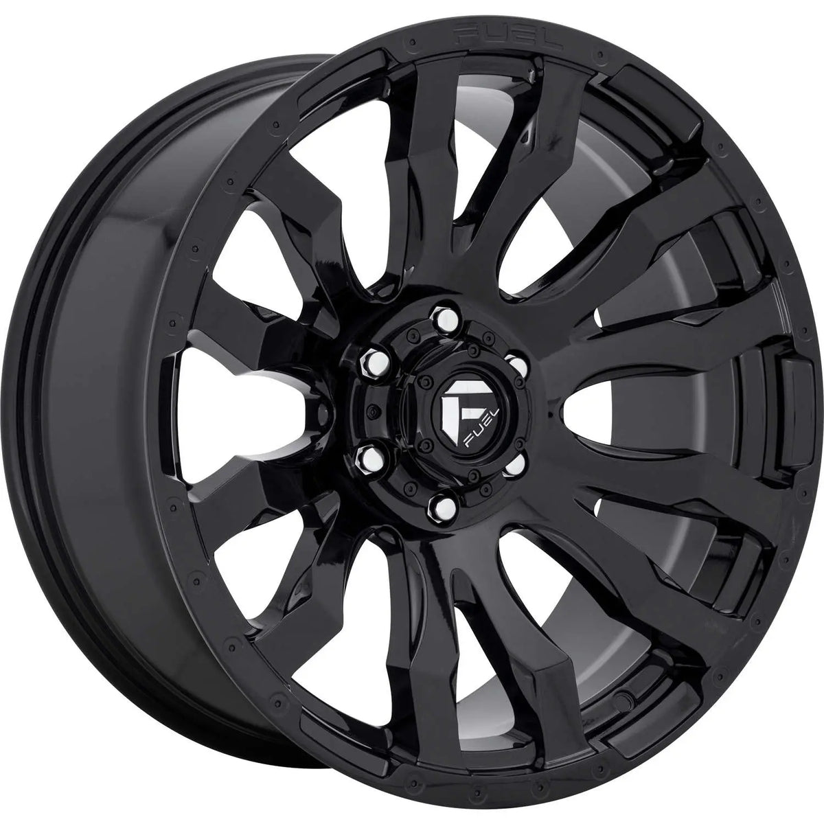 Rin 18x9 5x127 Blitz Gloss Black Offset +1 FUEL