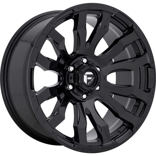 Rin 18x9 5x127 Blitz Gloss Black Offset +1 FUEL