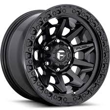 Rin 16x8 6x139 Covert Matte Black Offset +1 FUEL