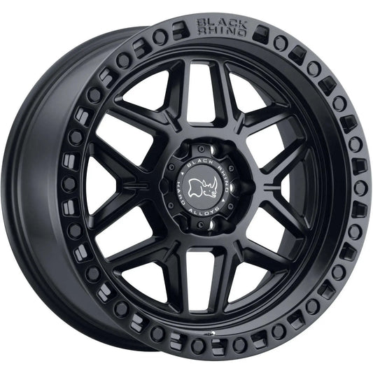 Rin 17x9 6x139 Kelso Matte Black Offset 0 Black Rhino