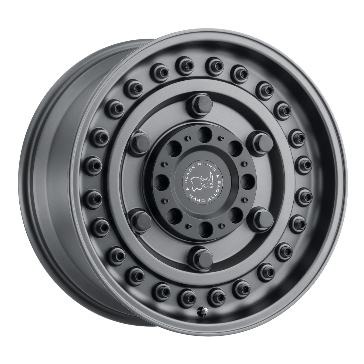 Rin 20x9.5 6x139-135 Armory Negro Offset +6 Black Rhino