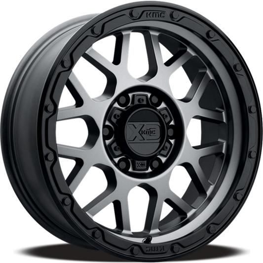 Rin 17x9 6x5.5 Granade XD135 Gris con Negro Offset -12 XD Series