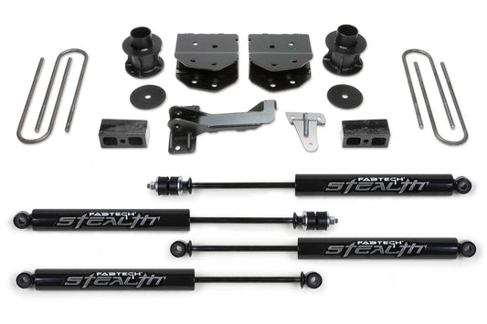 Kit Fabtech F250 4"2008-2016 con Performance Shocks (Tacos Niveladores 4")