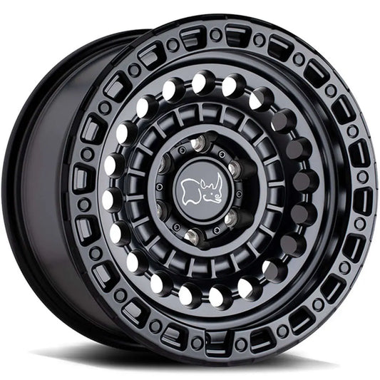 Rin 17x8.5 6x139 Sentinel Negro Mate Offset -10 Black Rhino