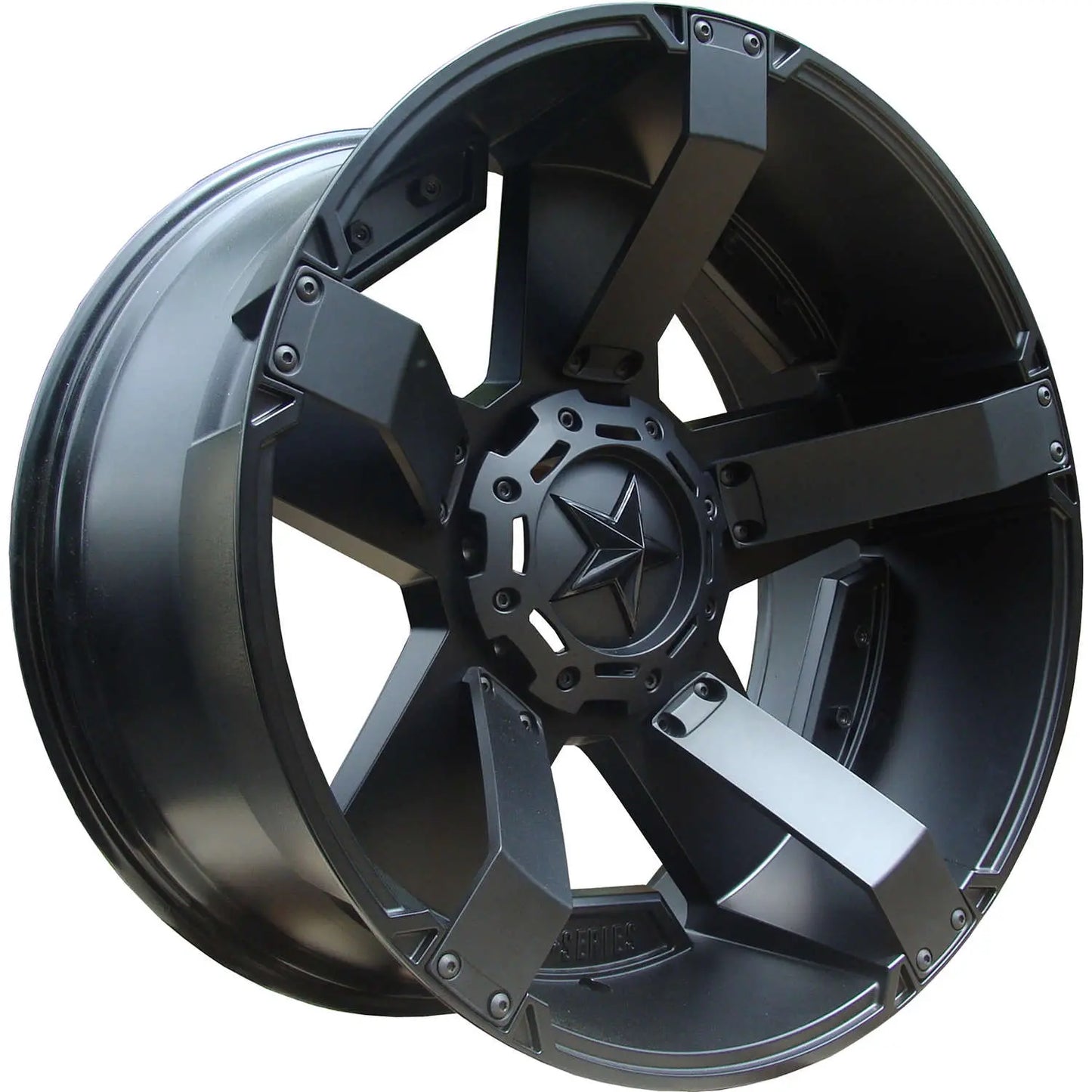 Rin 17x9 5x150 Rockstar 2 Matte Black Offset -12 XD Series