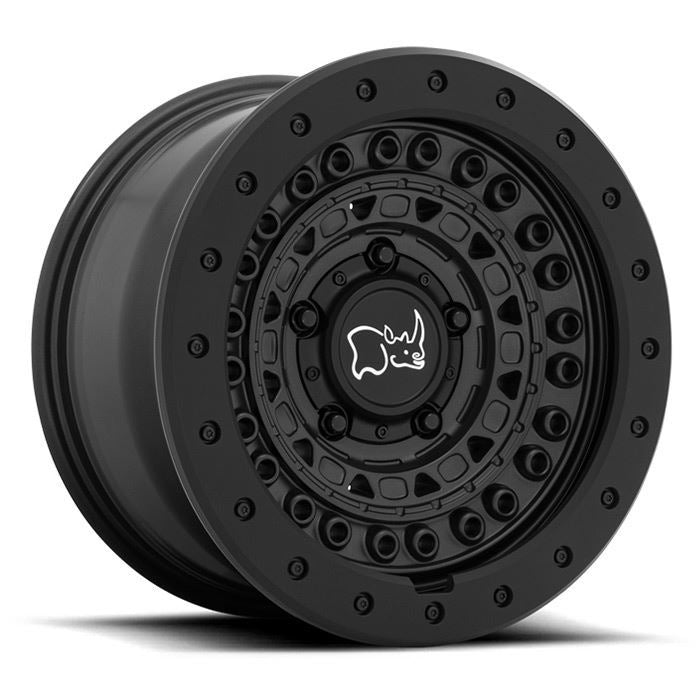 Rin 17x8.5 6x139 Barricade Negro Mate Offset -18 (Autana, 4runner 5ta, FJ) Black Rhino