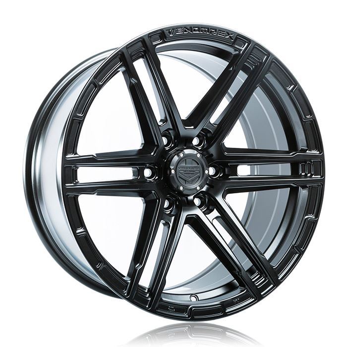 Rin 20x9 5x150 VR501 Offset 18 110.5 Hub Mystic Black Venom-Rex