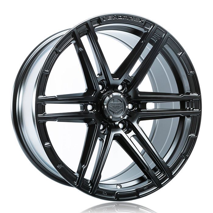 Rin 20x9 6x139.7 VR602 Offset 18 106.1 Hub Mystic Black Venom-Rex