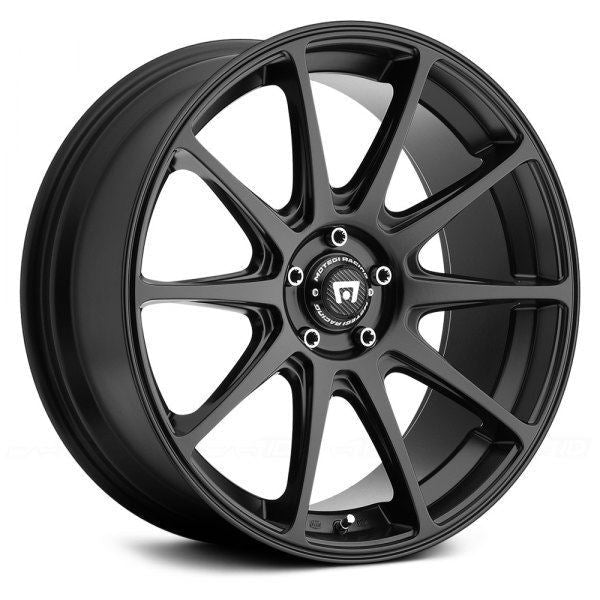 Rin 17x8 5x100 Motegi MR127 Satin Black Offset +38 (Corolla)